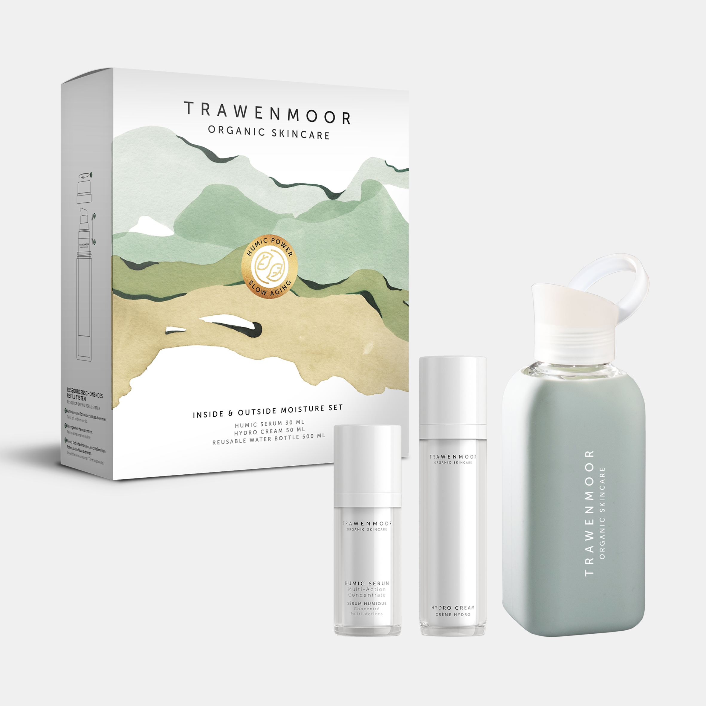 Trawenmoor Xmas Set Produkte und Verpackung